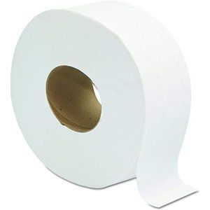 Economy Toilet Tissue, 1 Ply, 9" Core (3 Rolls)
